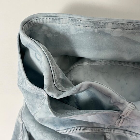 Lululemon Fast and Free High Rise Tight 25 Nulux City Grit White Blue Fog size 4 - Picture 11 of 14